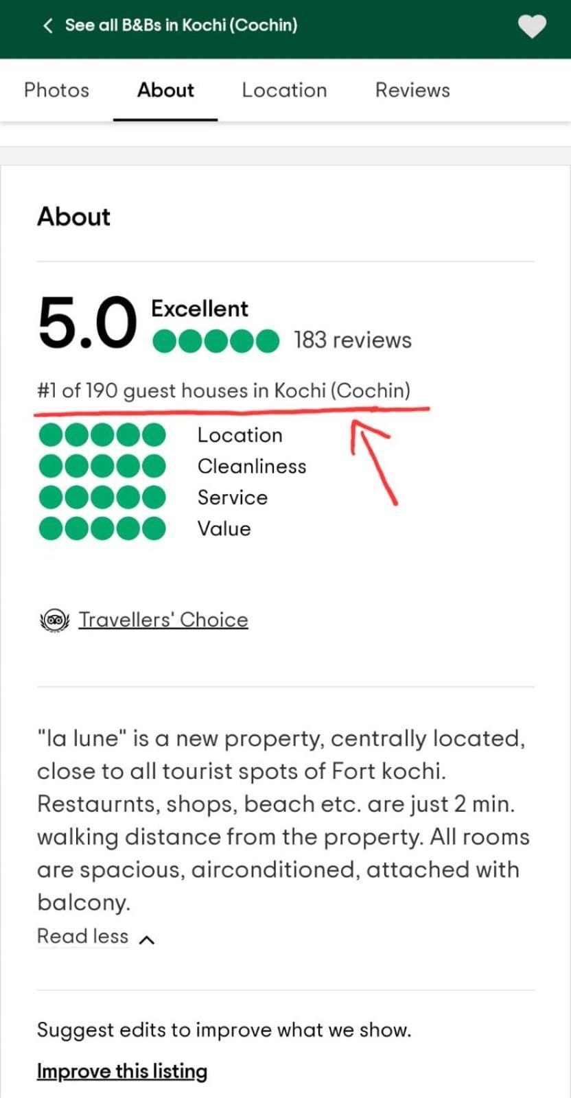La Lune Fort Kochi المظهر الخارجي الصورة